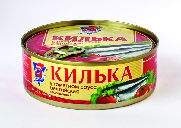 Килька балтийская  обжаренная в томатном соусе