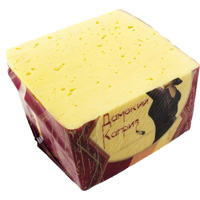 Сыр ДАМСКИЙ КАПРИЗ 50% кубик 1,8кг*8шт с аром.Топл.мол.(Мирослава)