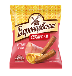 Сухарики Воронцовские со вкусом ветчины с сыром шт