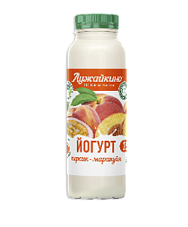 Йогурт Персик-Маракуйя 2,5% Лужайкино бутылка (шт)