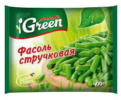 Фасоль стручковая Морозко GREEN 400гр/16шт