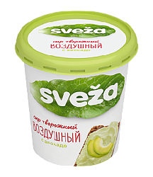 Сыр творожный "Воздушный" "Свежа" с авокадо 60%  ст/пл 150гр/6шт