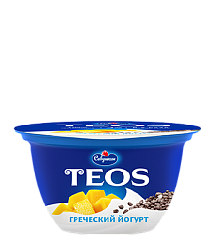 Йогурт густой TEOS Манго-чиа 2% (шт)