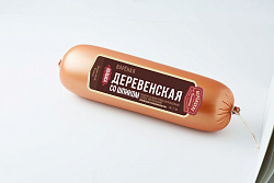 Колбаса Деревенская со шпиком, вареная, п/а , 1,0-1,2 кг(кг) ВЕРБИЦКИЕ